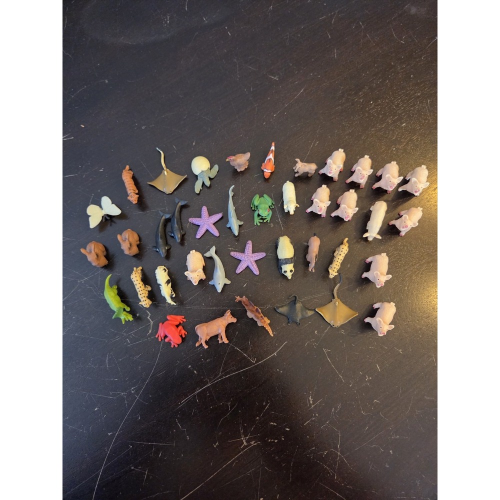 Miniature Animal Trinket Lot‎